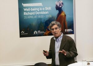 Professor Richard Davidson University of Wisconsin Madison at the Aarhus Institute of Advanced Studies AIAS Denmark Credit Lise Balsby