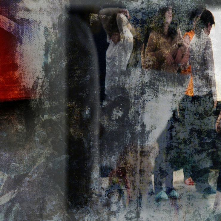 Abstract photo of people and colors by SeRGioSBoX from Flickr