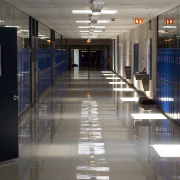 School Empty Hallway Photo by Christopher Webb via Flickr Cc
