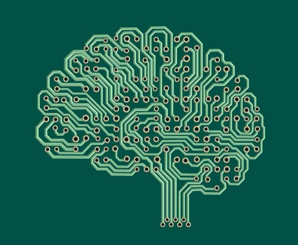 Brain Computer Circuits Lexaarts I Stock Web