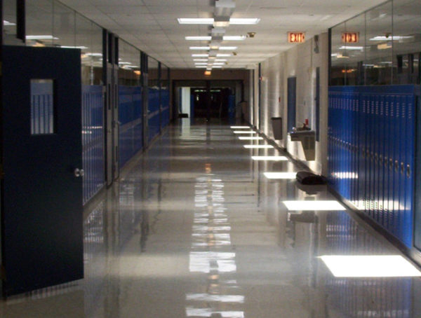 School Empty Hallway Photo by Christopher Webb via Flickr Cc
